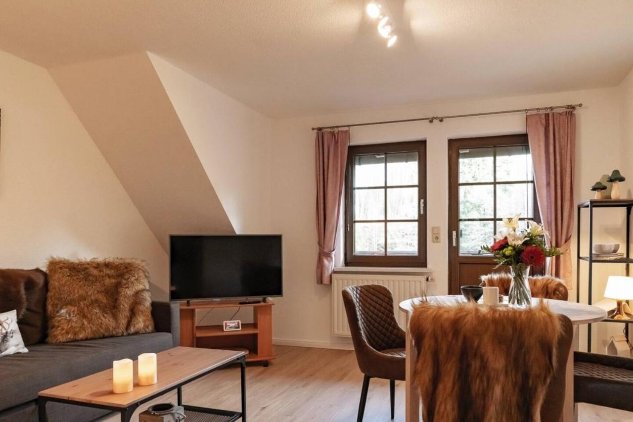 Das Waldseechalet Maerchenhafter Waldseeblick - Moderne Wohnung Mit Infrarotsauna Hasselfelde Exterior foto